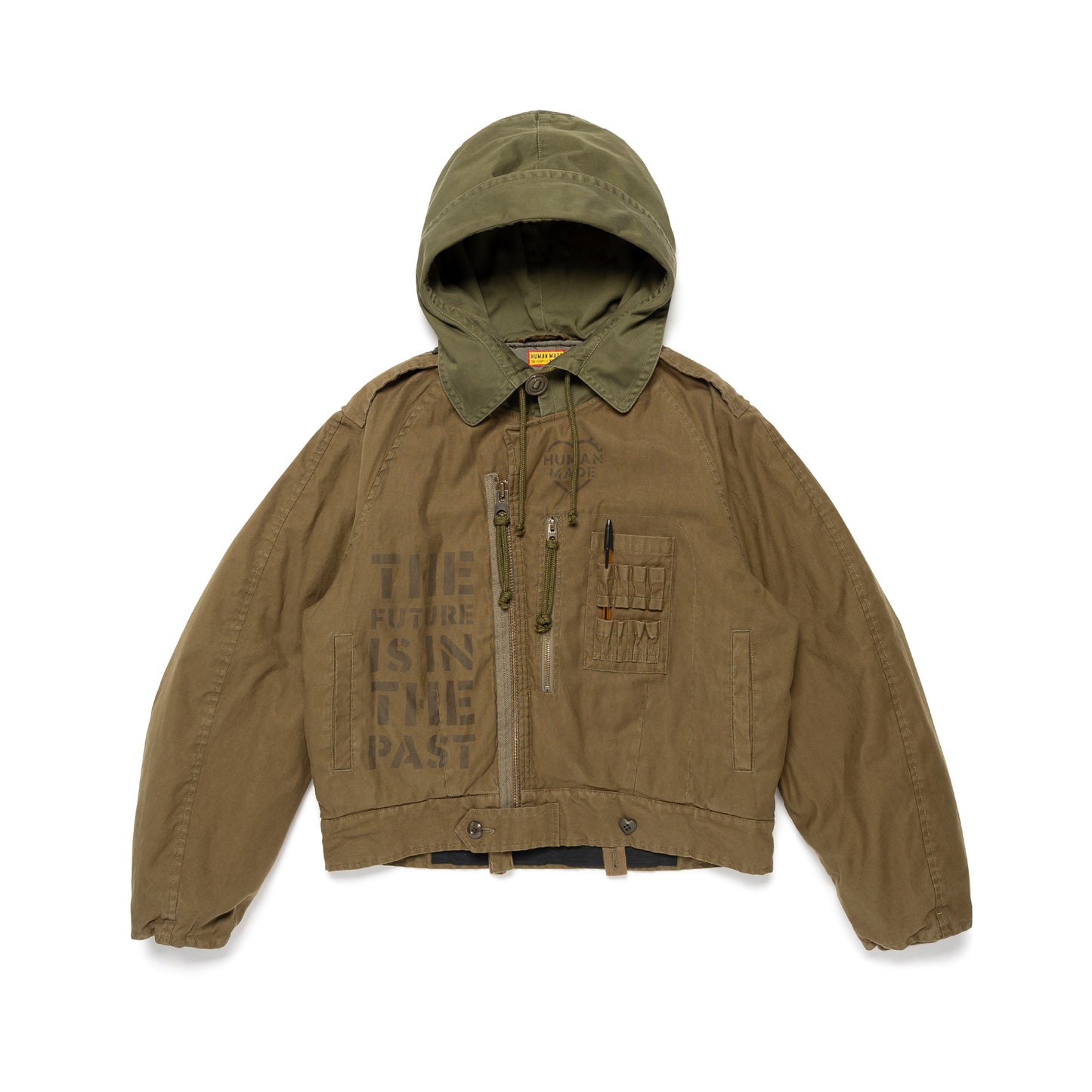 HUMAN MADE  HOODED BLOUSON OD-A