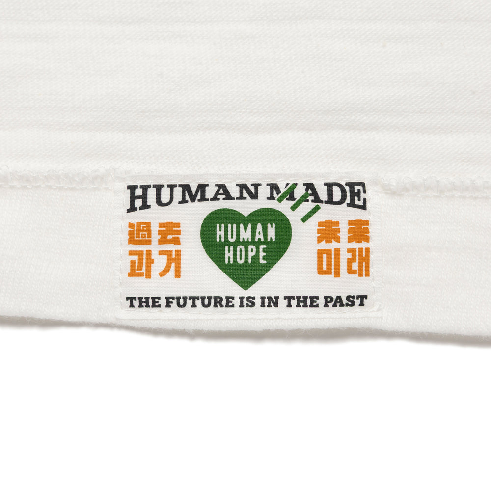 HUMAN MADE HUMAN HOPE GRAPHIC T-SHIRT WH-C