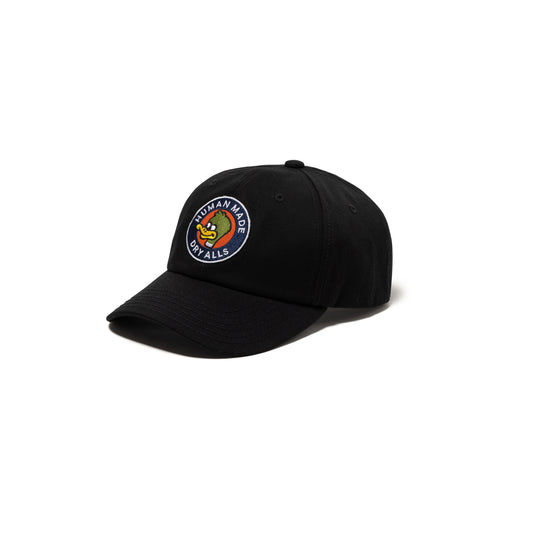 HUMAN MADE 6PANEL TWILL CAP BK-A