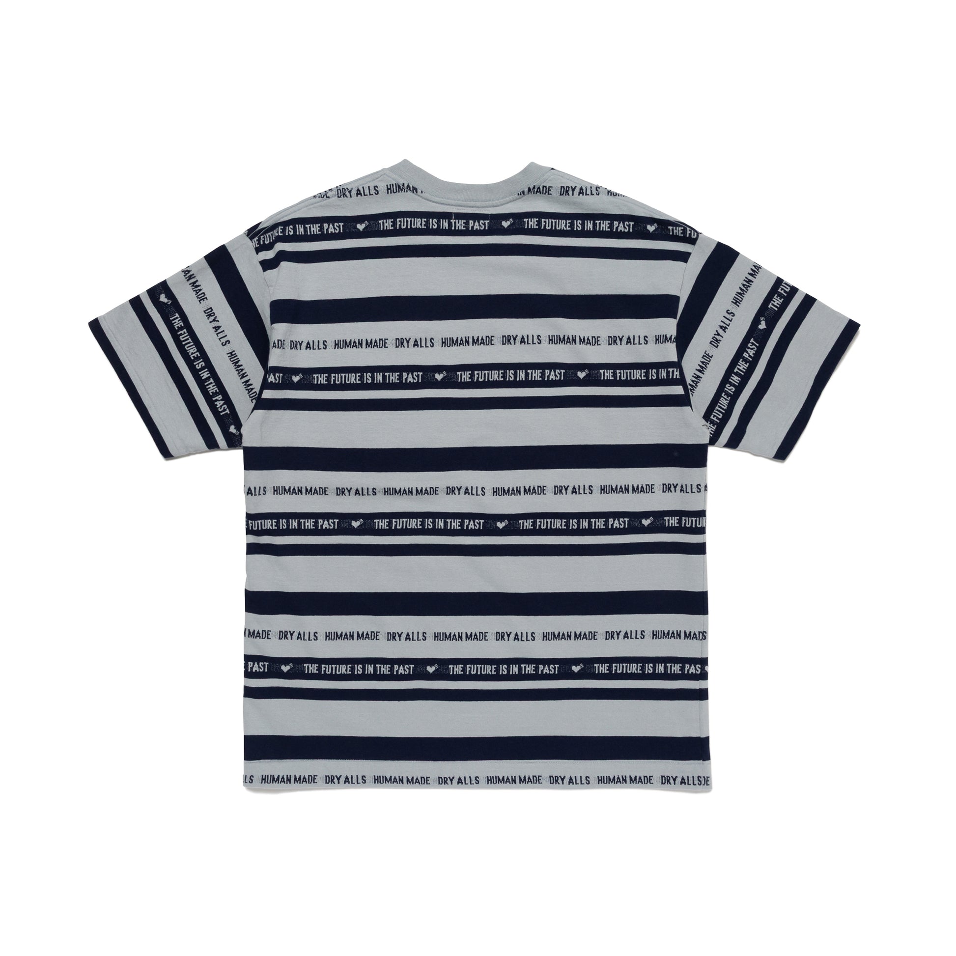 HUMAN MADE STRIPED T-SHIRT BL-B