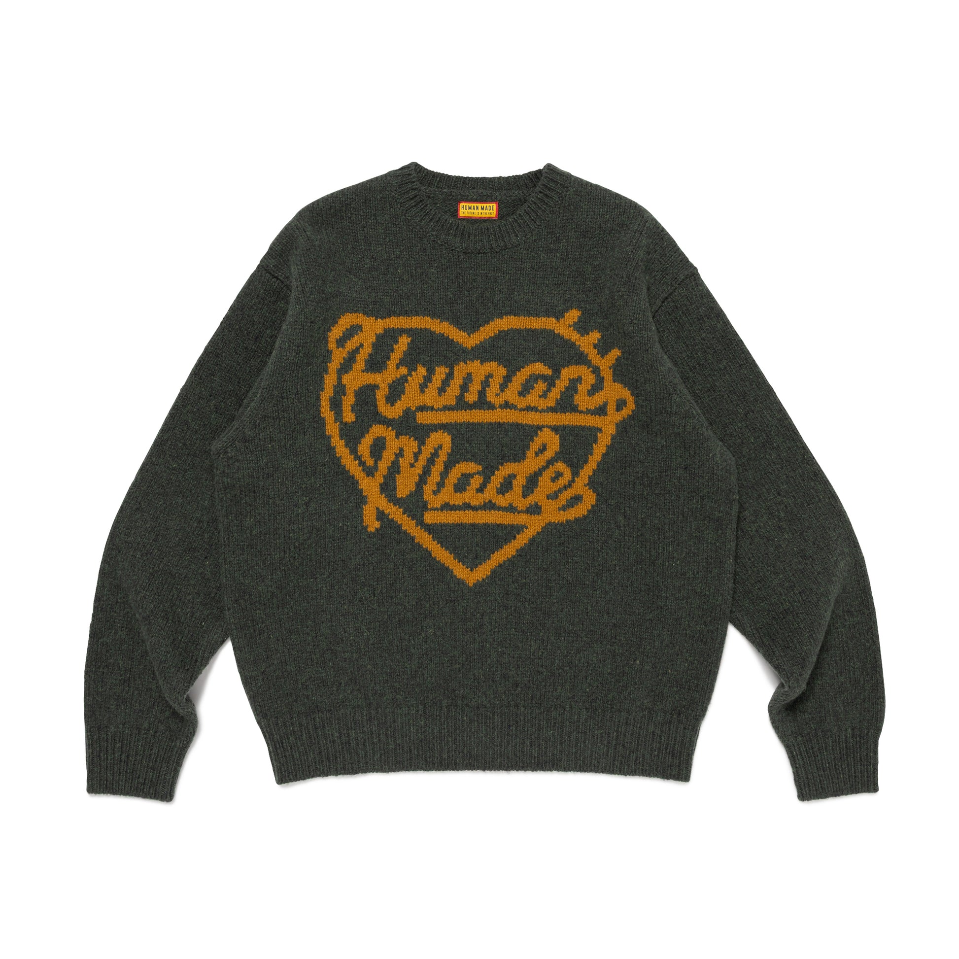 HUMAN MADE HEART KNIT SWEATER – HUMAN MADE Inc.