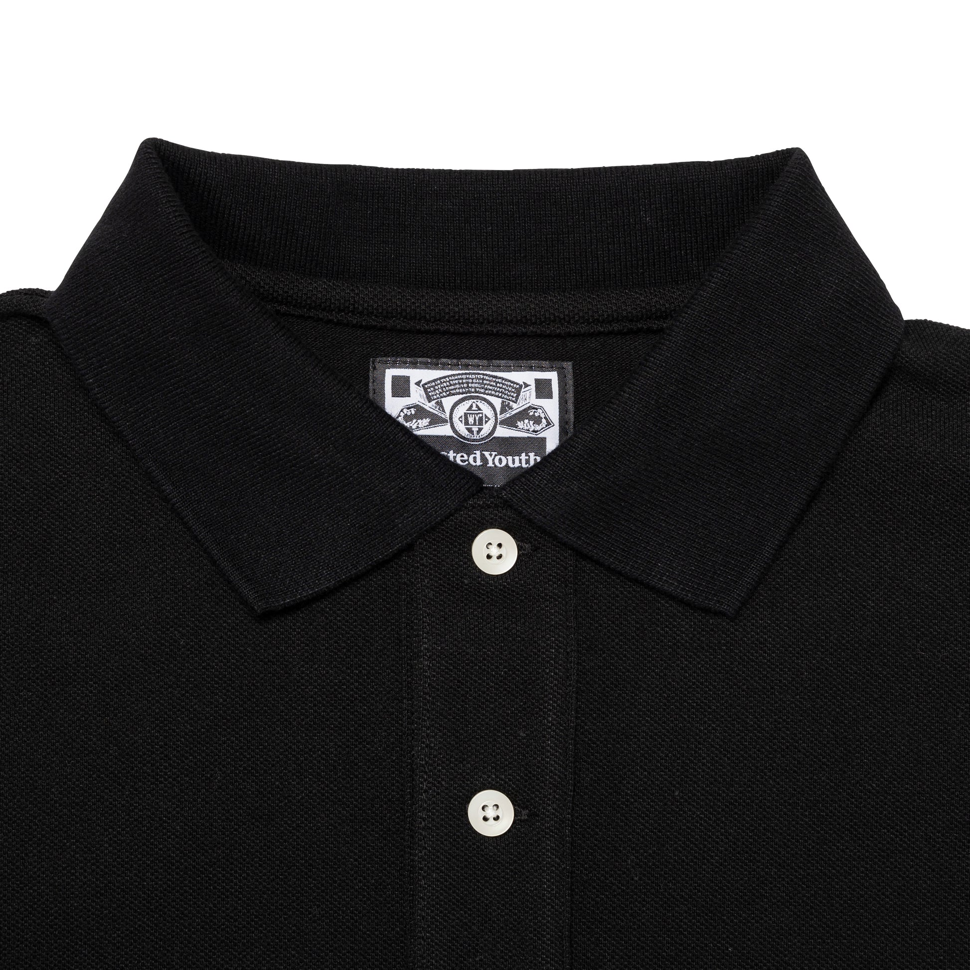     
Wasted Youth BIG POLO SHIRT BK-C