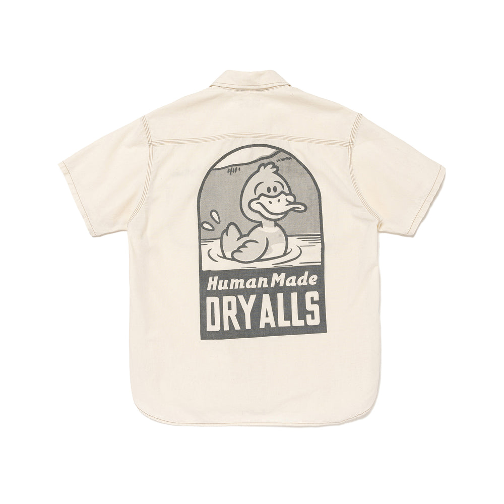 HUMAN MADE CHAMBRAY S_S SHIRT BG-B