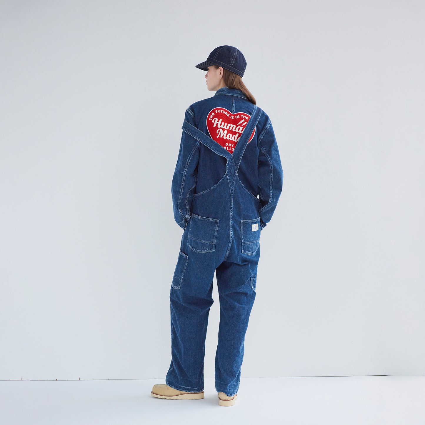 HUMAN MADE  DENIM JUMPSUIT IN _4