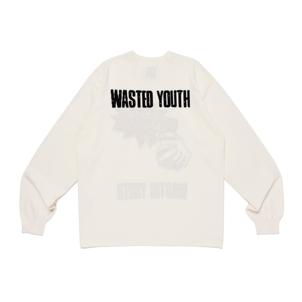 WASTED YOUTH JAQUARD KNIT 1-B