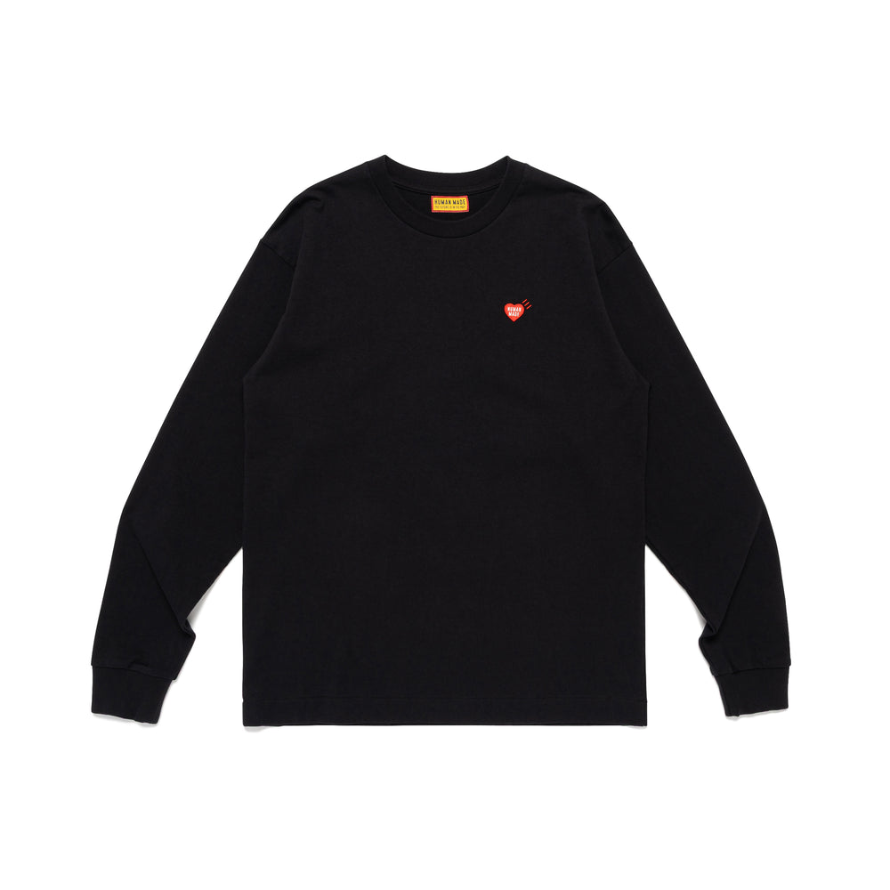 HUMAN MADE HEART BADGE LS T-SHIRT BK-A