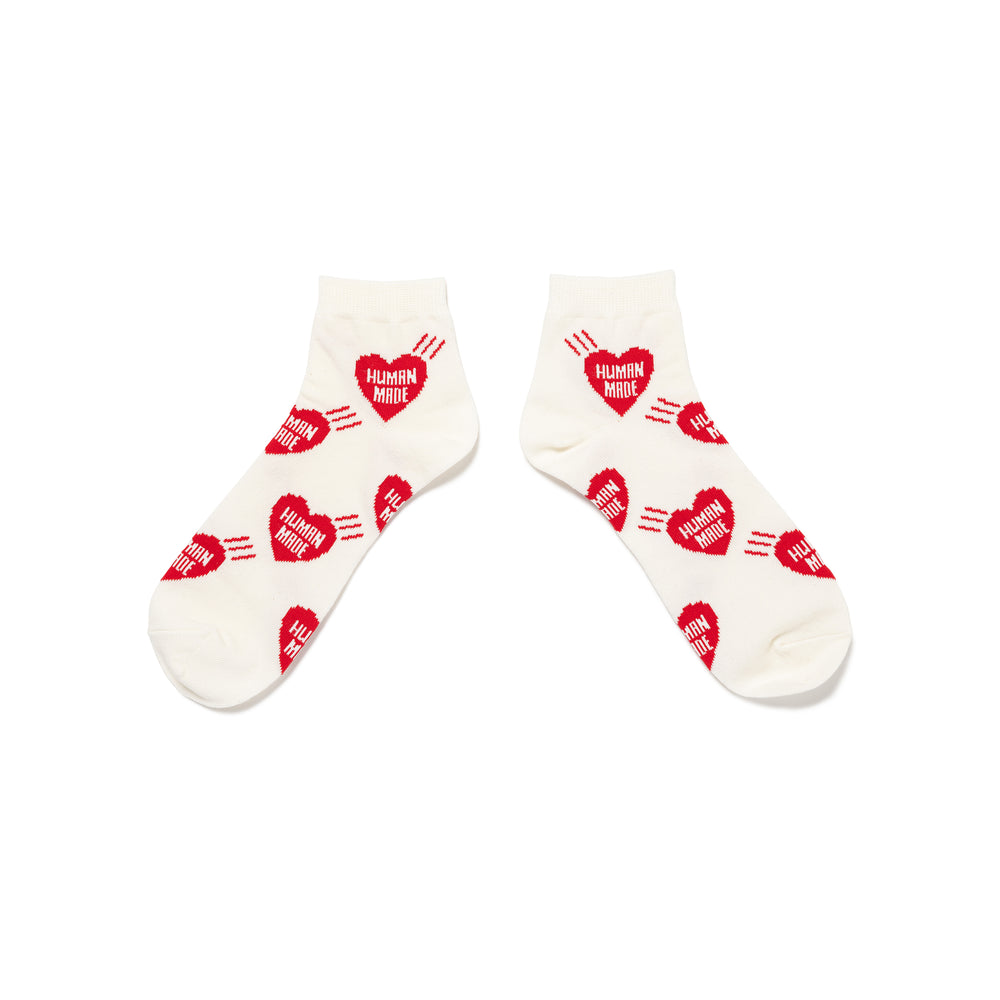 HUMAN MADE HEART SHORT SOCKSWH-B