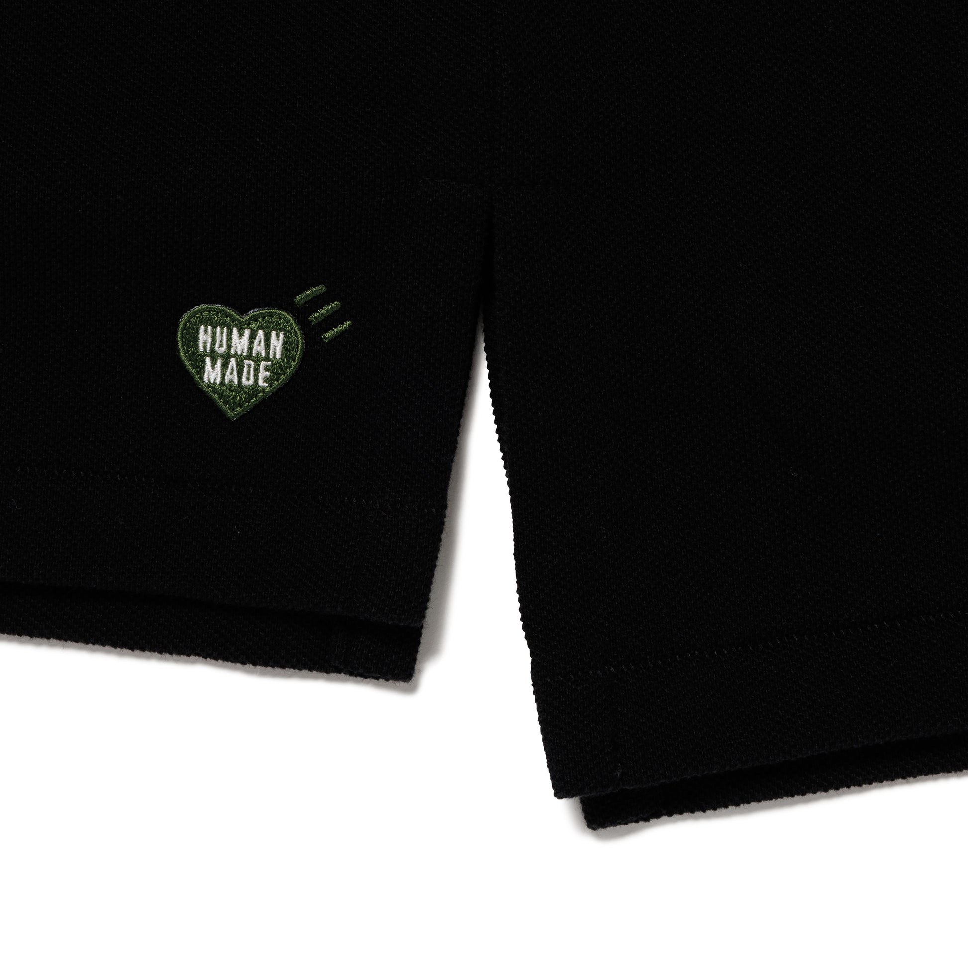 HUMAN MADE BIG POLO SHIRT BK-D