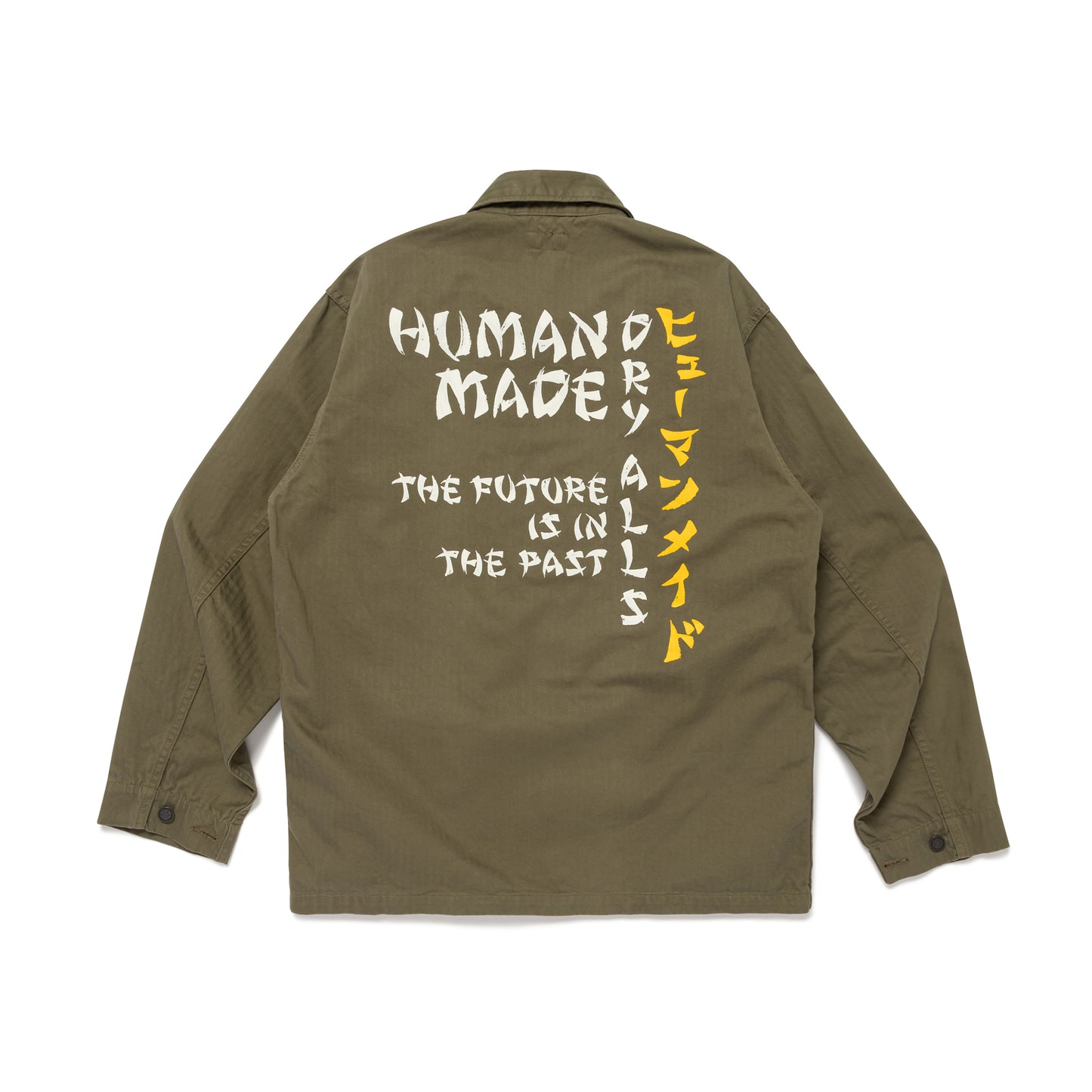 HUMAN MADE MILITARY SHIRT OD-B