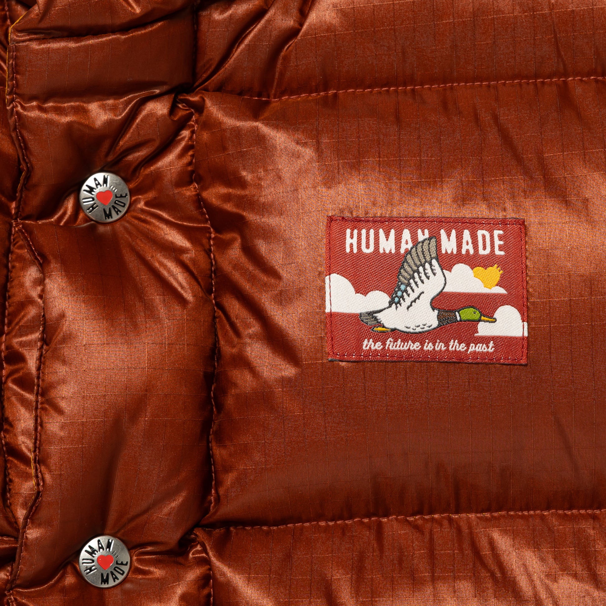 HUMAN MADE  REVERSIBLE DOWN VESTRD-E