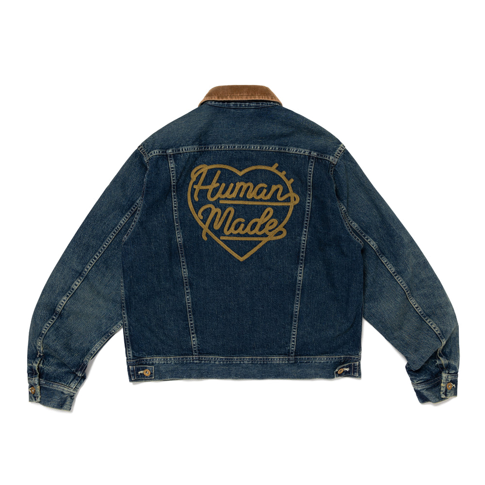 HUMAN MADE BLANKET LINED DENIM WORK JACKET ID-B