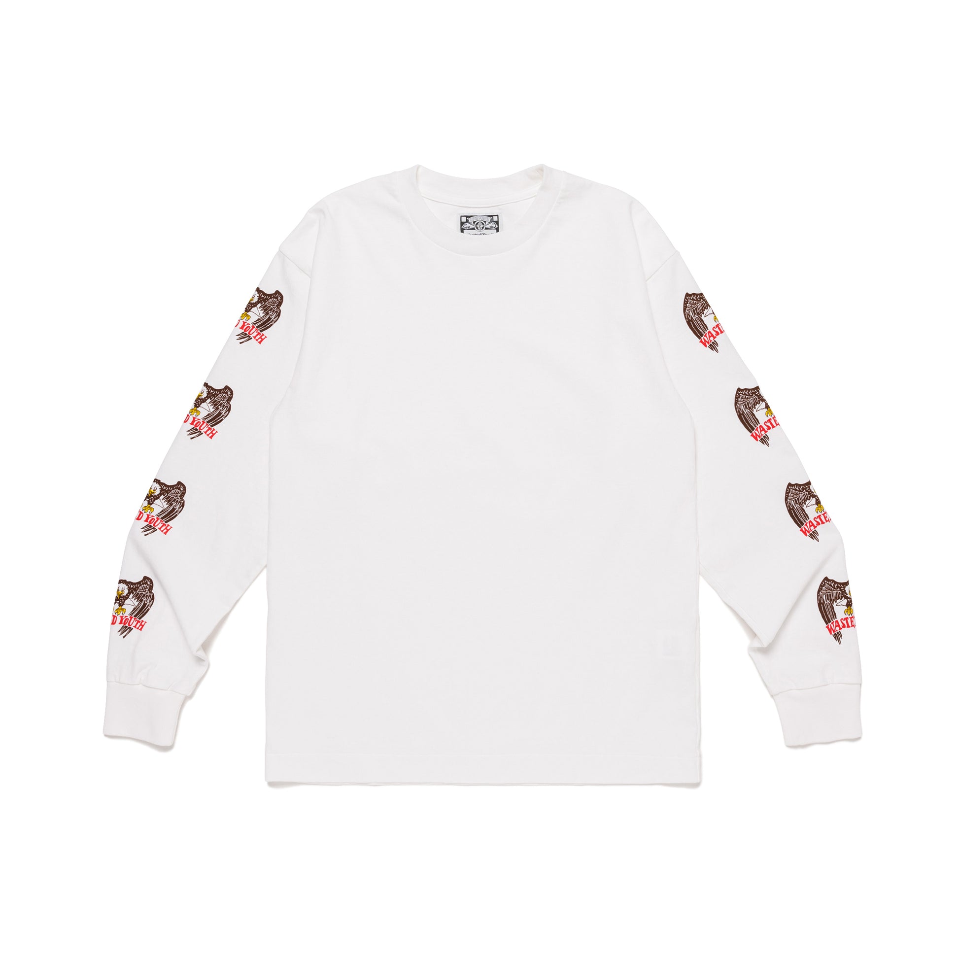 WASTED YOUTH LONG SLEEVE T-SHIRT WH-A