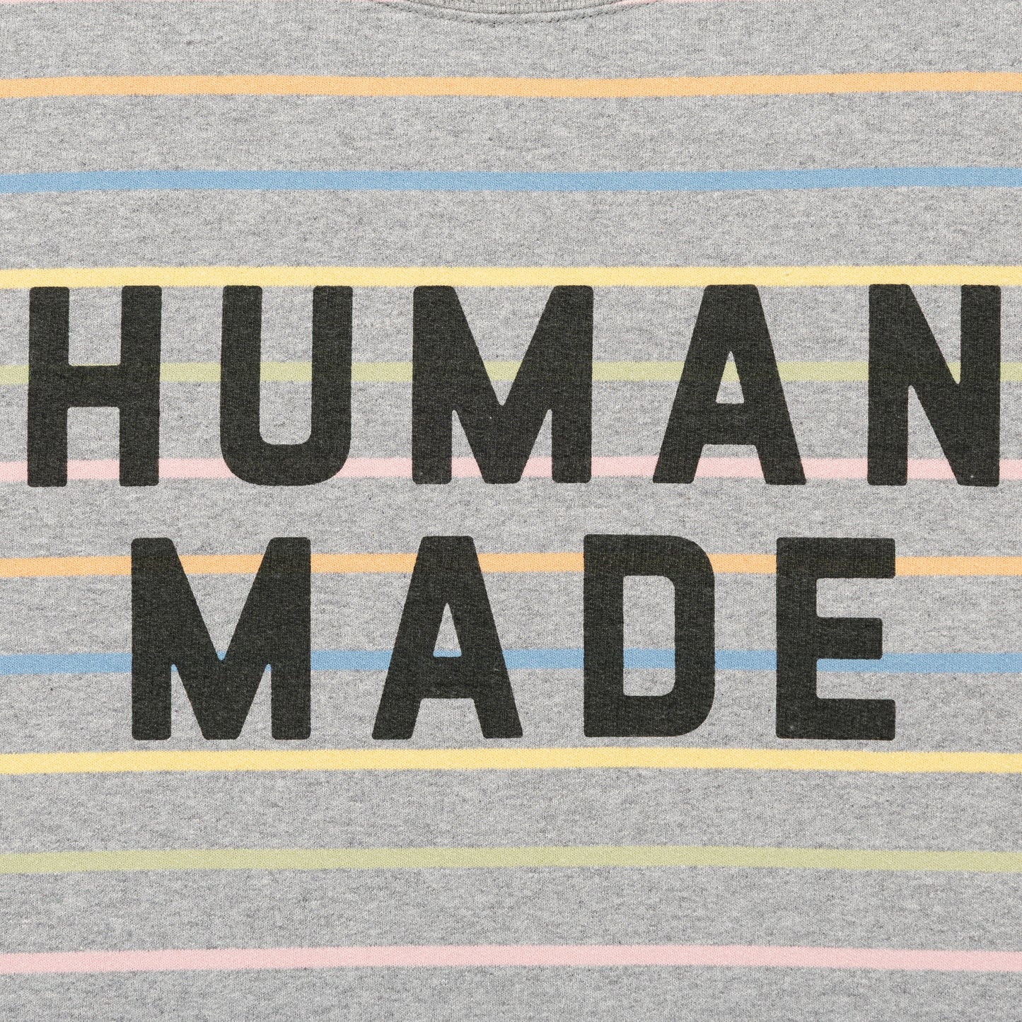 HUMAN MADE MULTI STRIPED SWEATSHIRT GY-C