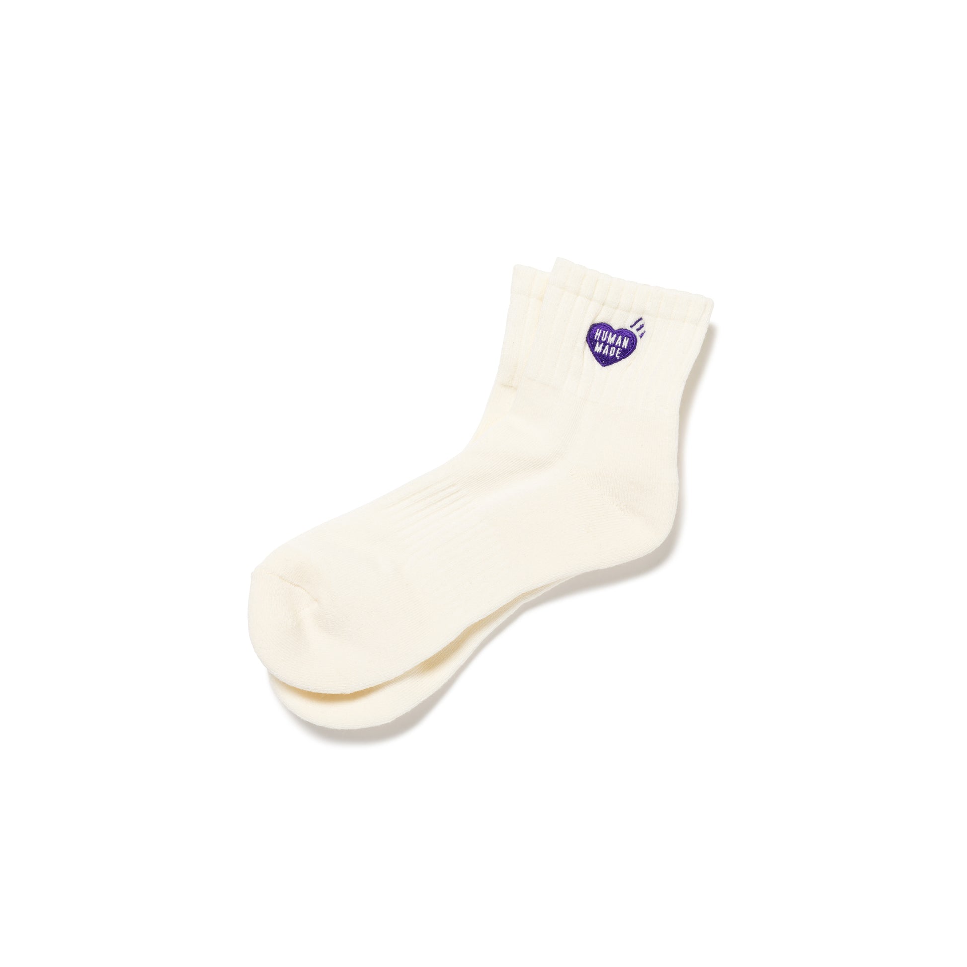 HUMAN MADE SHORT PILE SOCKS 1-B