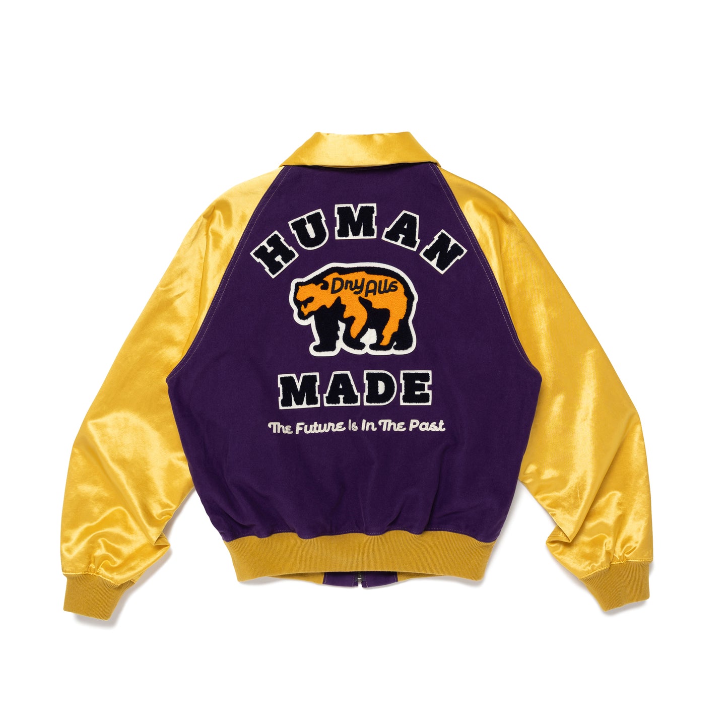 HUMAN MADE SATIN VARSITY JACKET PP-B