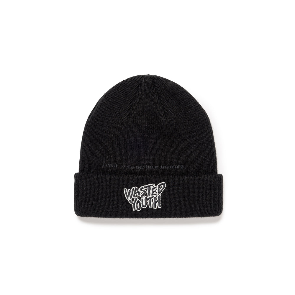 WASTED YOUTH BEANIE BK-A