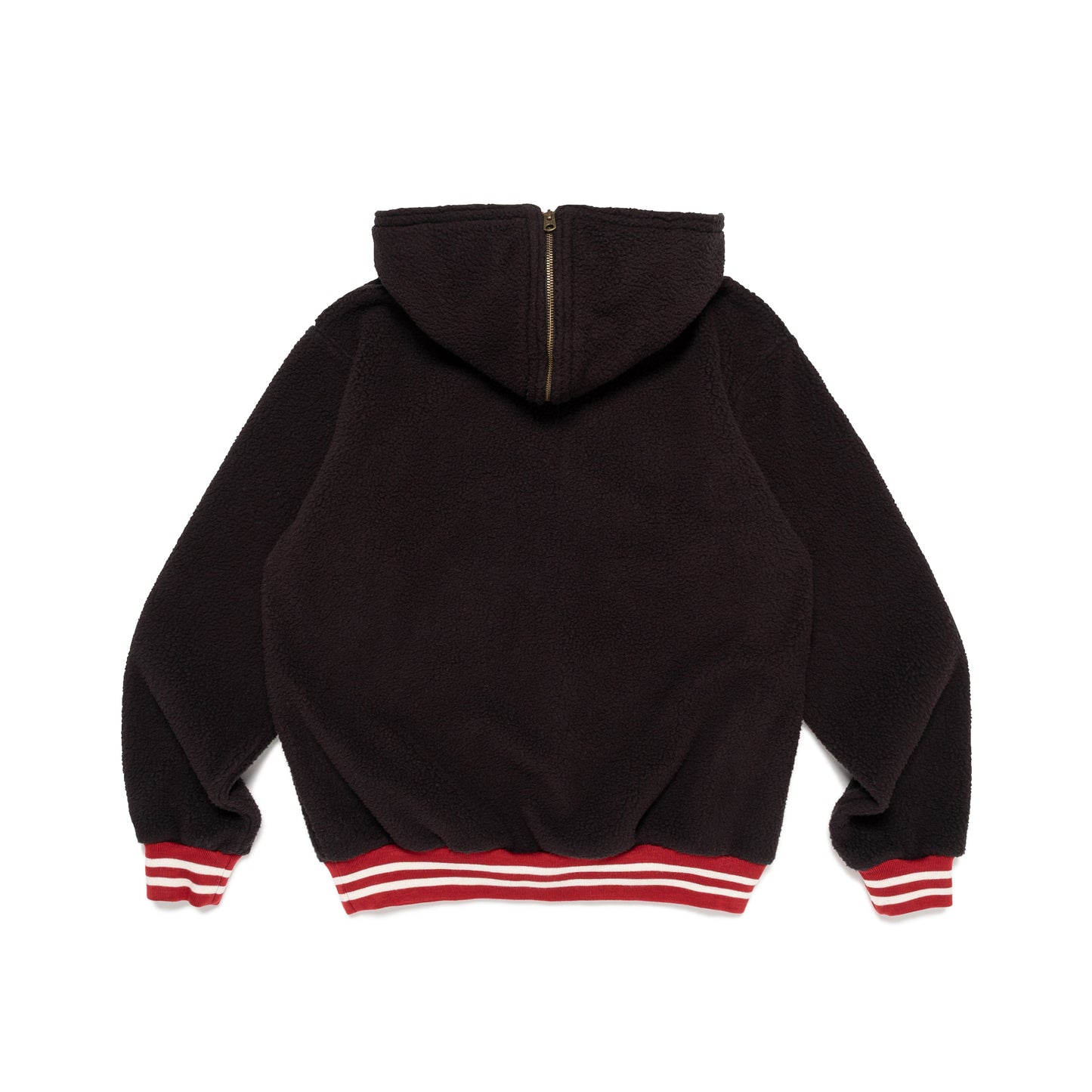 HUMAN MADE HALF-ZIP FLEECE PULLOVER BK-B