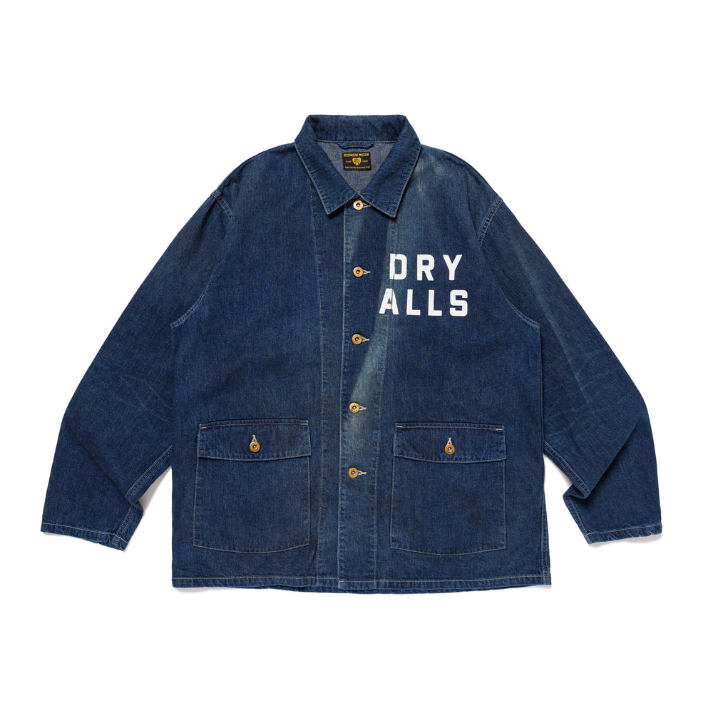 HUMAN MADE MILITARY DENIM COVERALL JACKET ID-A