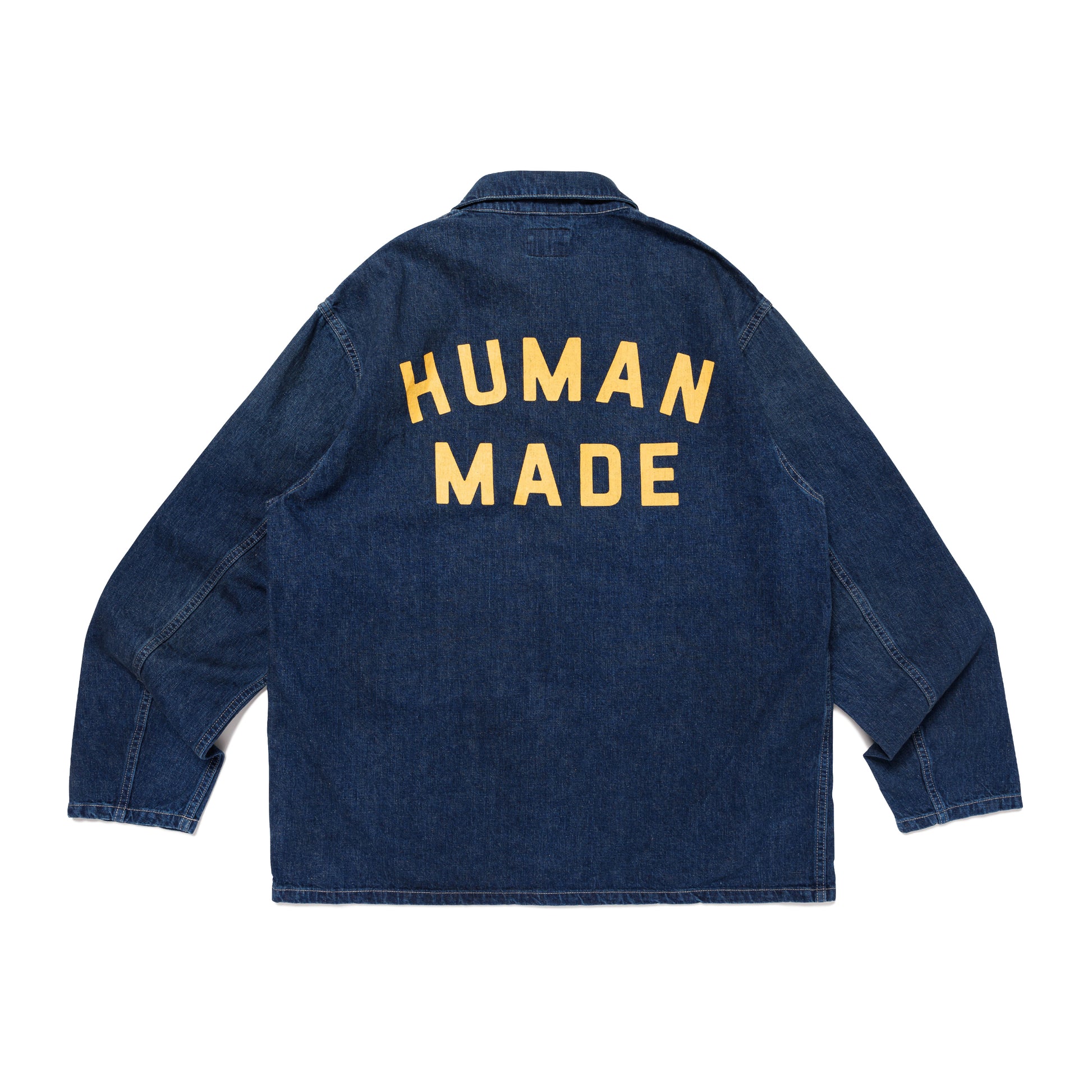 HUMAN MADE MILITARY DENIM COVERALL JACKET ID-B