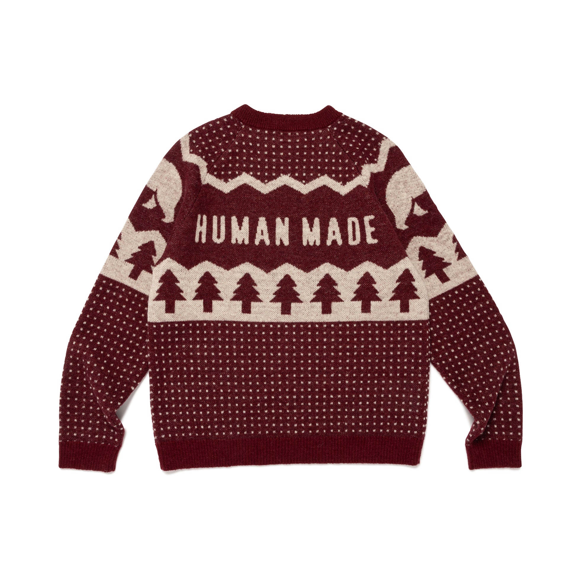HUMAN MADE POLAR BEAR KNIT SWEATER BD-B