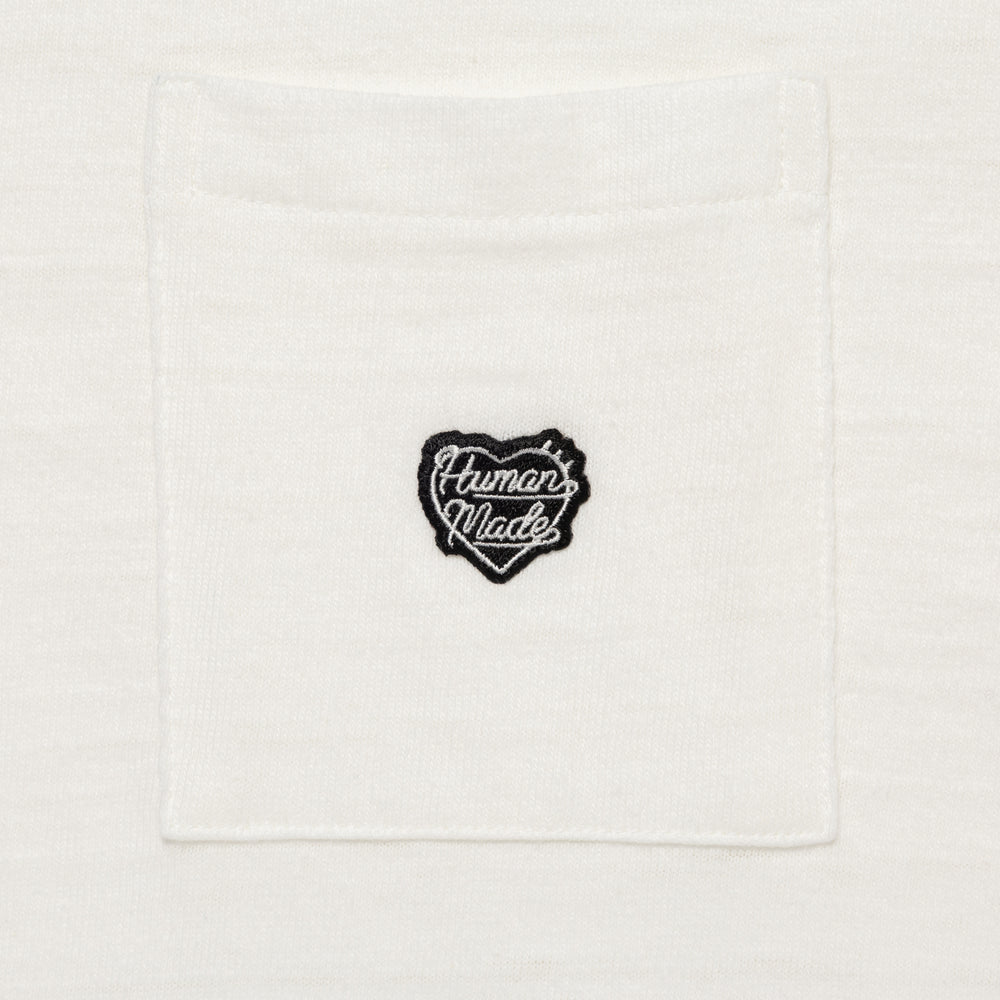 HUMAN MADE POCKET T-SHIRT WH-C