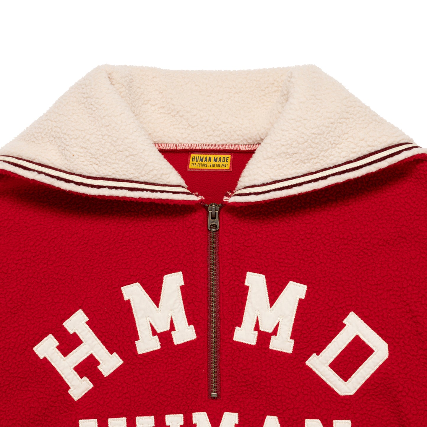 HUMAN MADE HALF-ZIP FLEECE PULLOVER RD-C