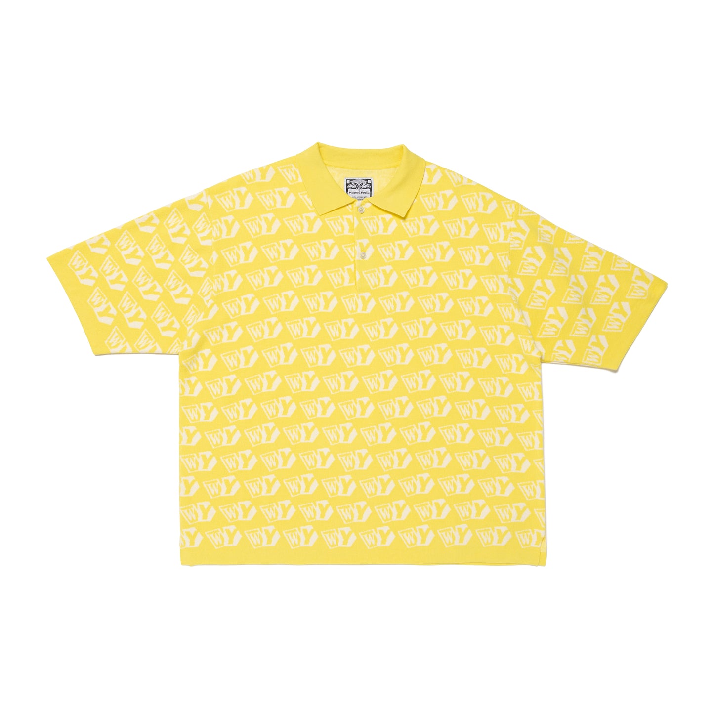 Wasted Youth KNIT POLO S/S YE-A