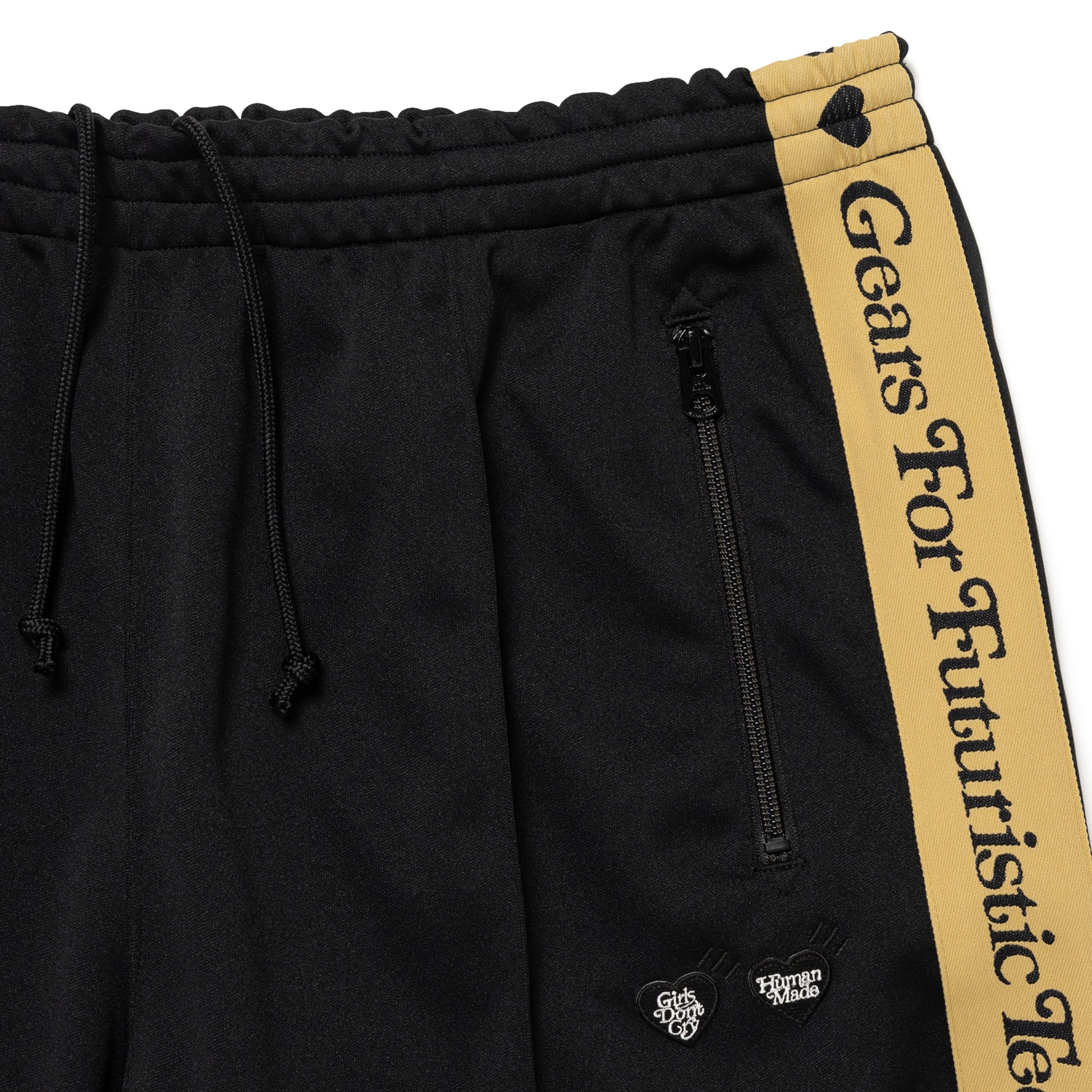 HUMAN MADE GDC TRACK PANTS BK-C