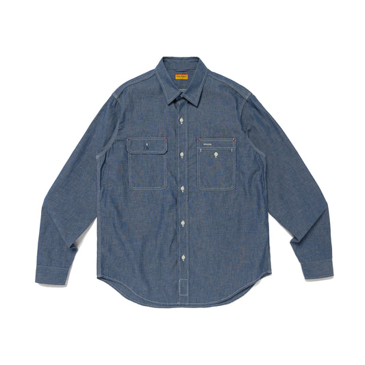 HUMAN MADE CHAMBRAY SHIRT IN-A