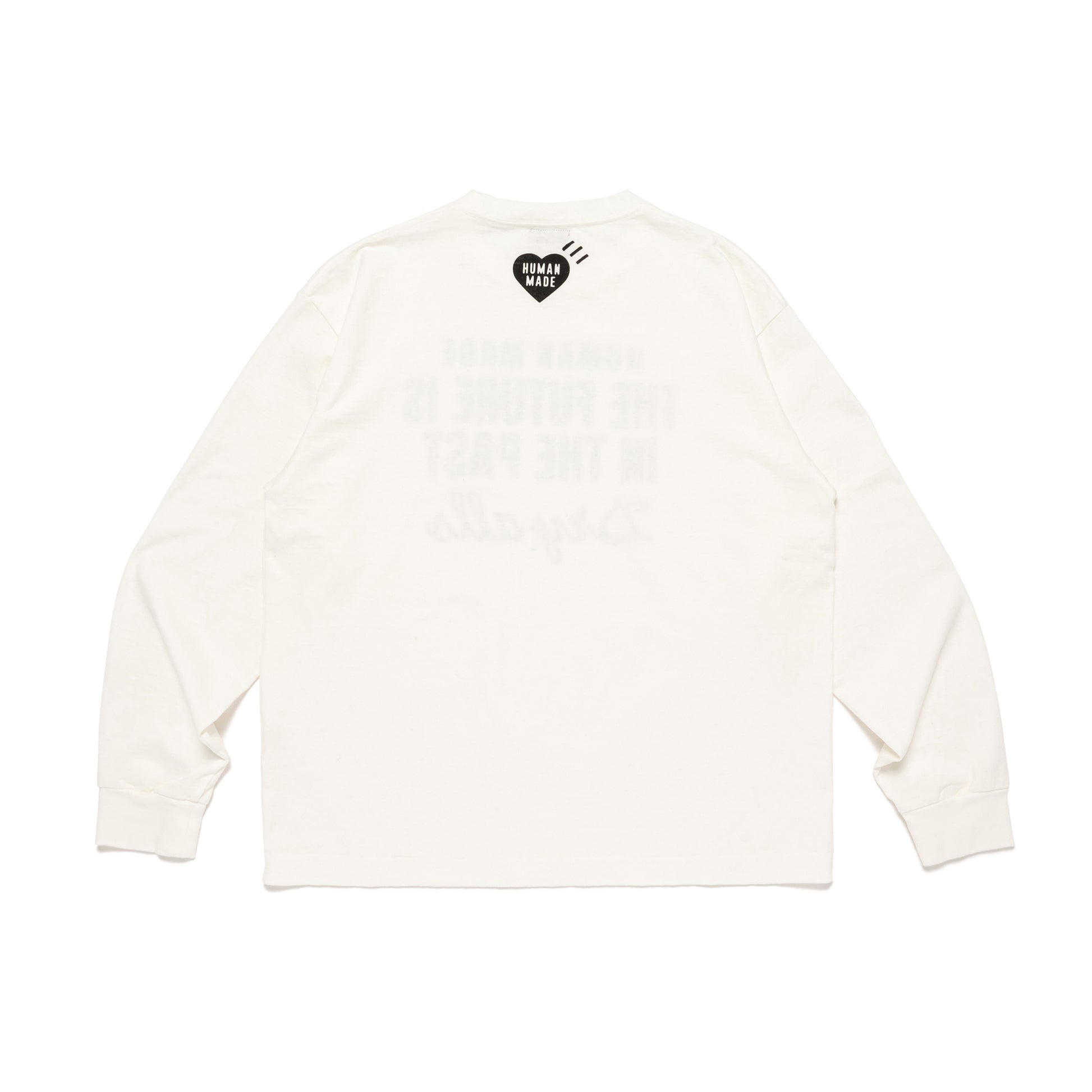 HUMAN MADE  GRAPHIC L/S T-SHIRT WH-B