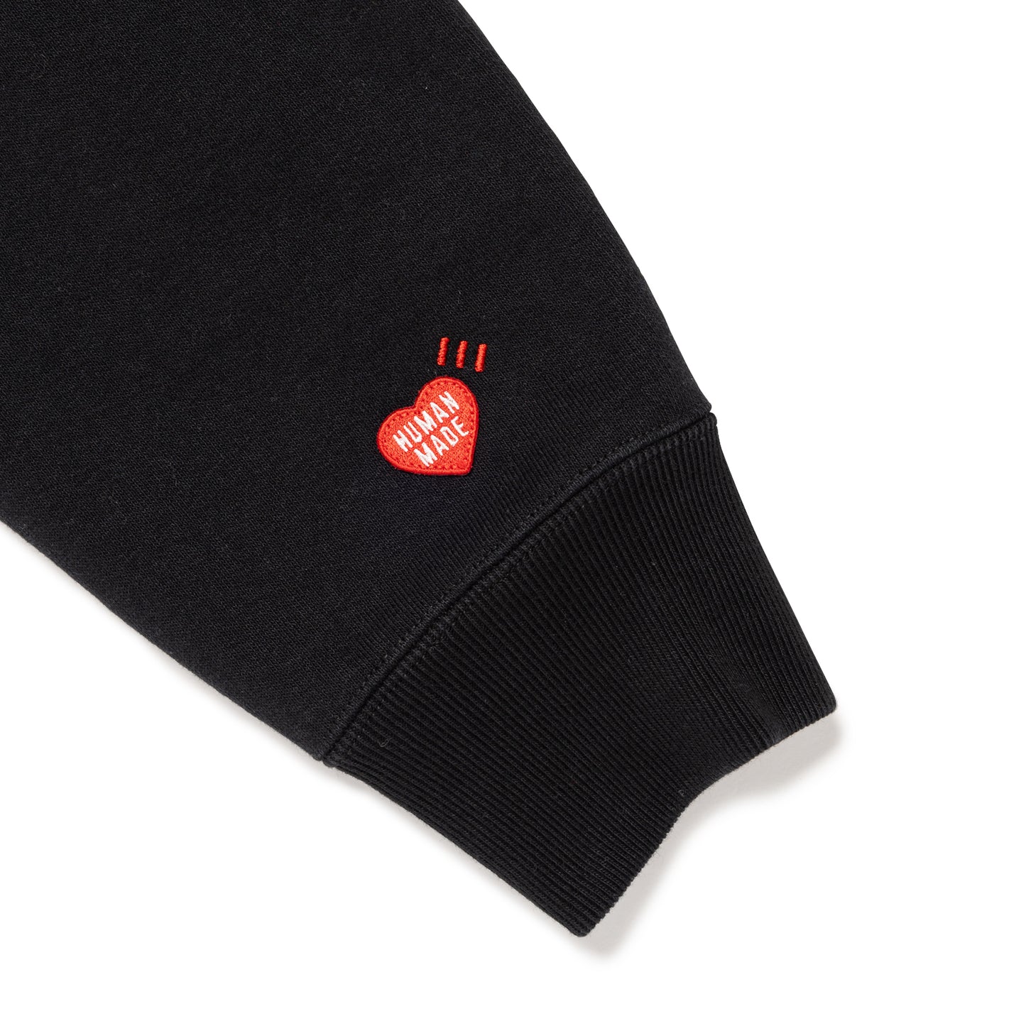 HUMAN MADE HEARVYWEIGHT HOODIE BK-D