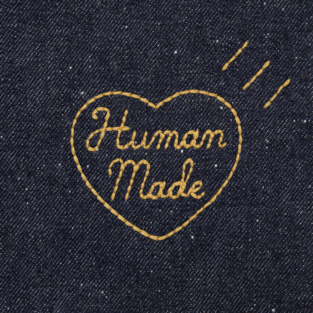 HUMAN MADE  STRAIGHT DENIM PANTS PAST IN-E