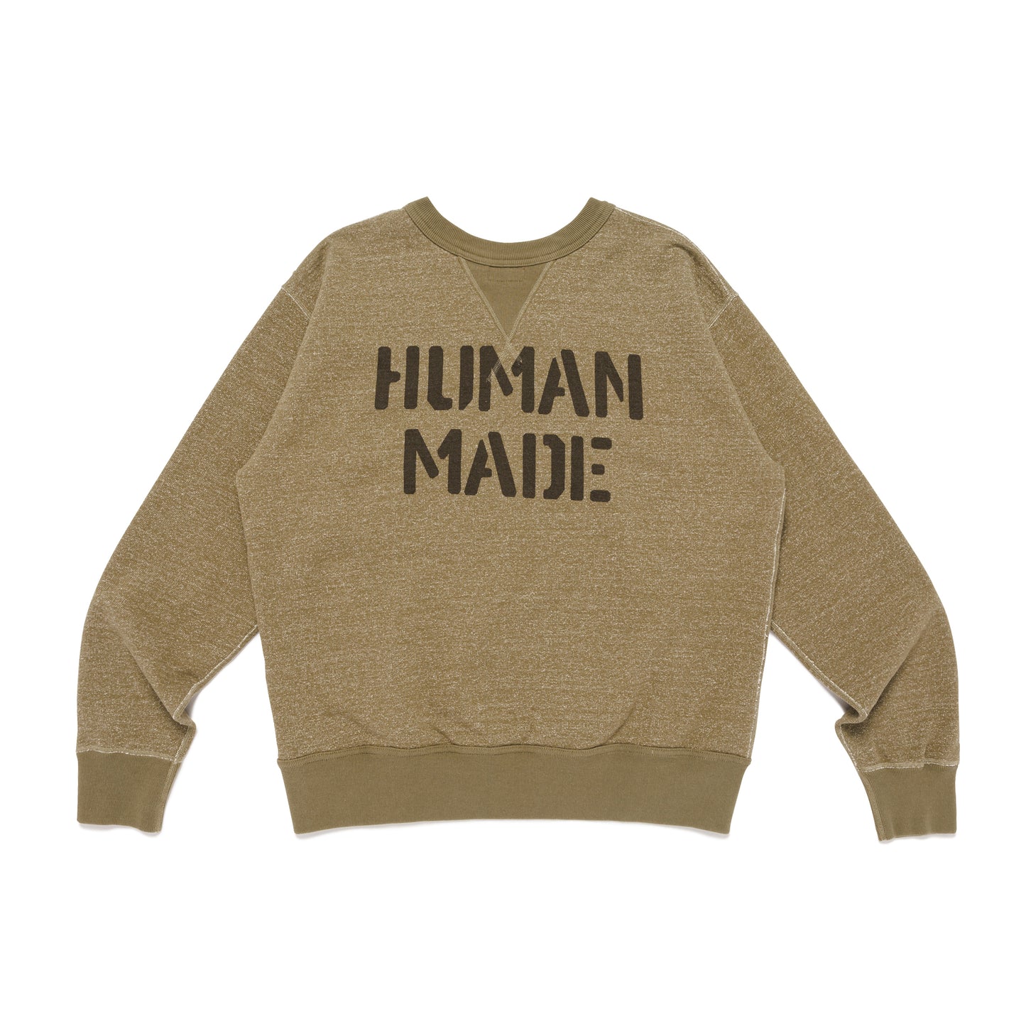 HUMAN MADE MILITARY SWEATSHIRT OD-B