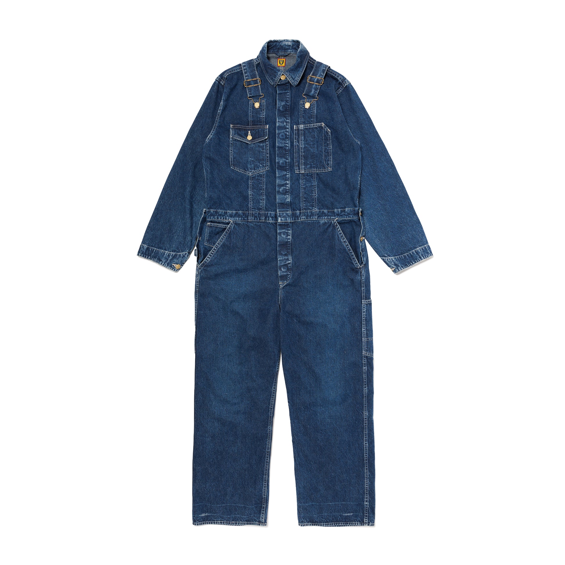 HUMAN MADE  DENIM JUMPSUIT IN -A