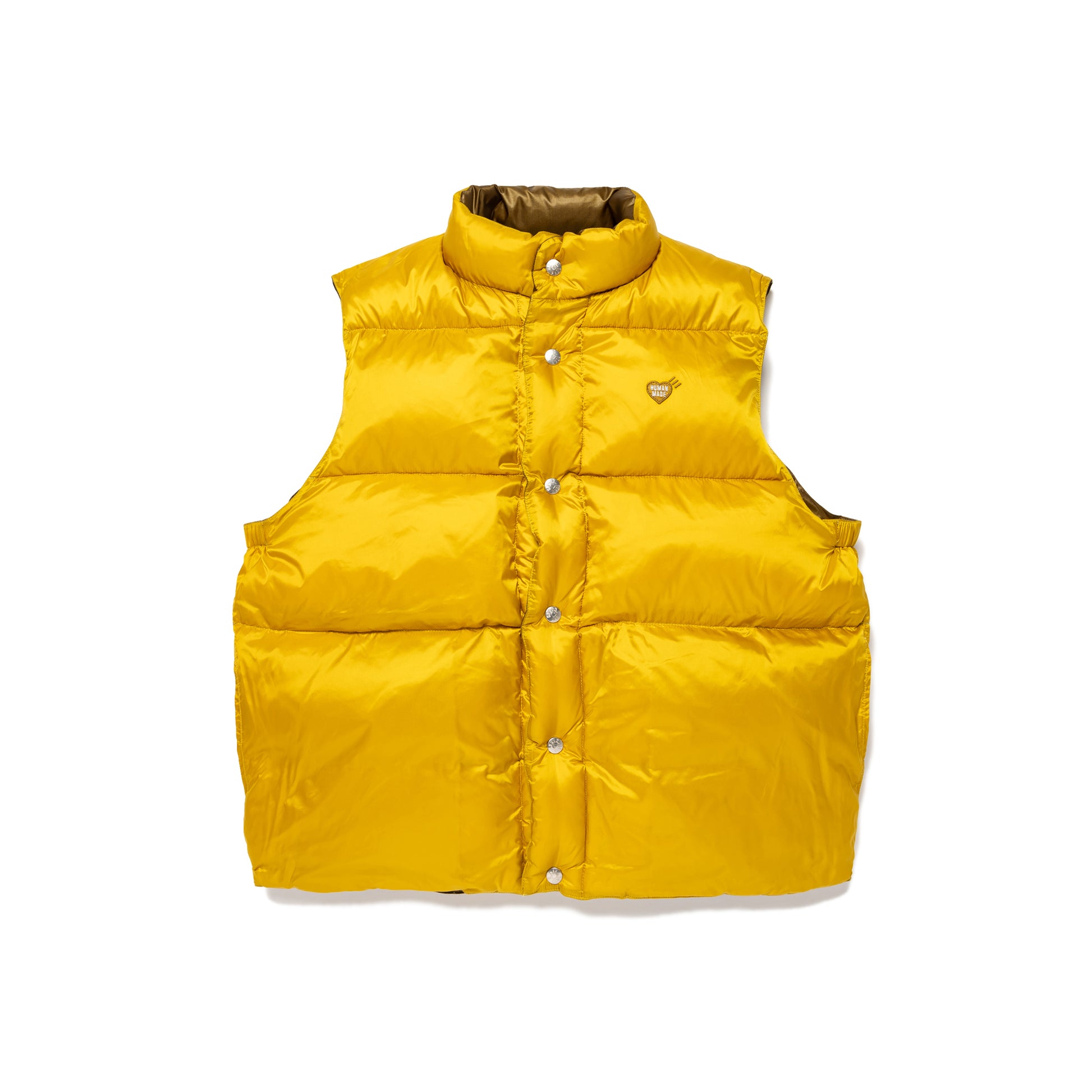 HUMAN MADE  REVERSIBLE DOWN VESTOB-C