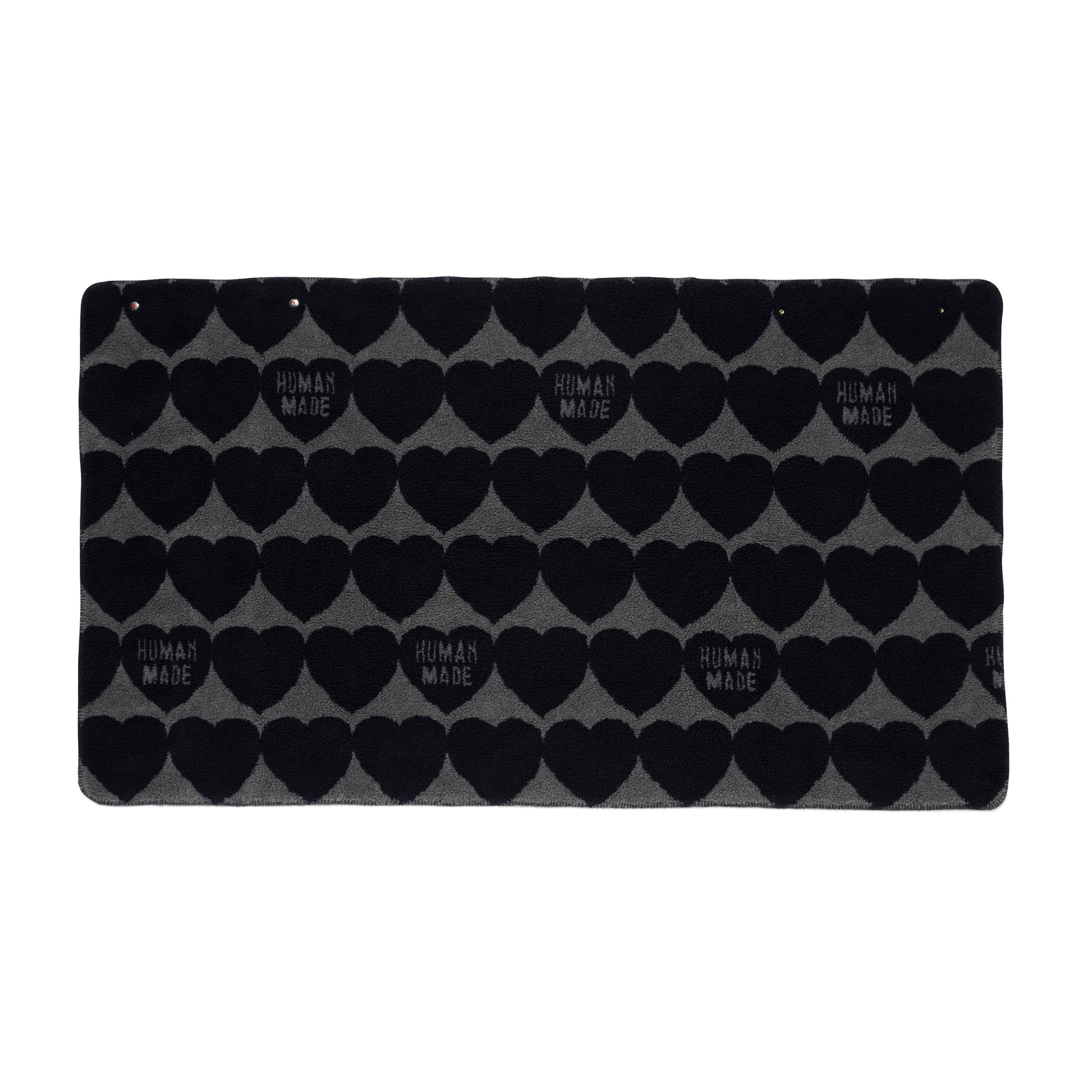 HUMAN MADE HEART FLEECE BLANKET NY-B