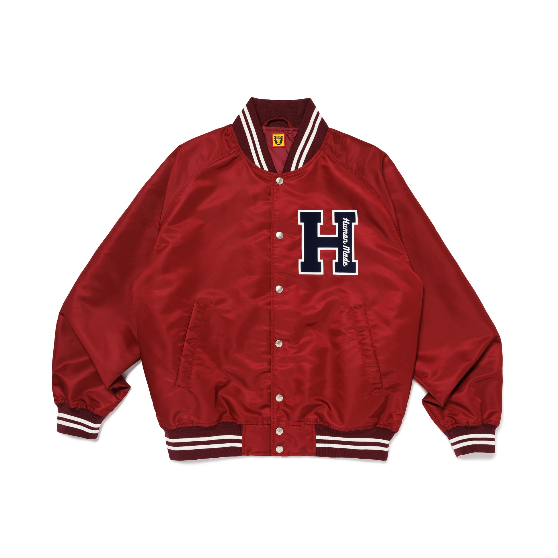 HUMAN MADE NYLON STADIUM JACKET – HUMAN MADE Inc.