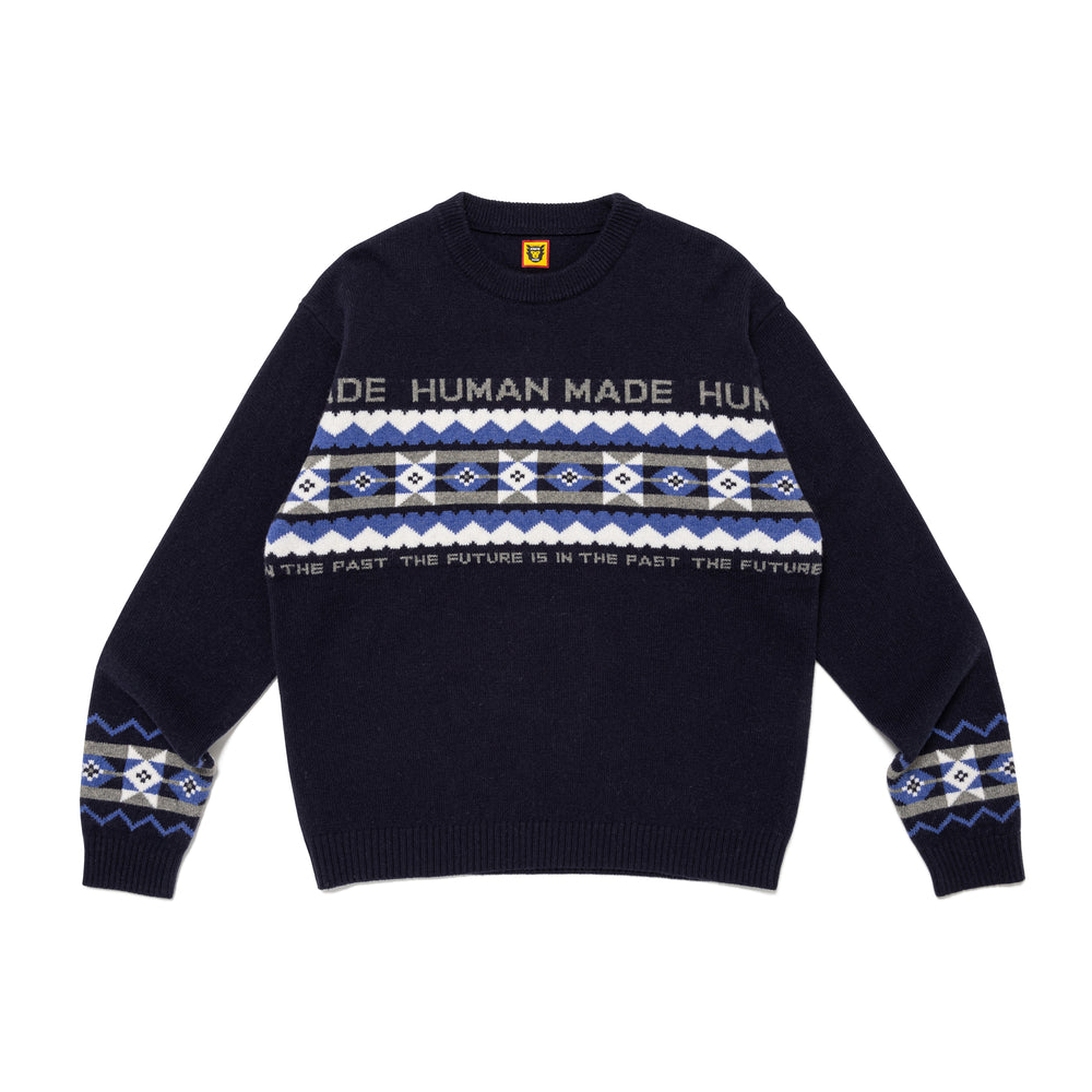 HUMAN MADE NORDIC SWEATER NY-A