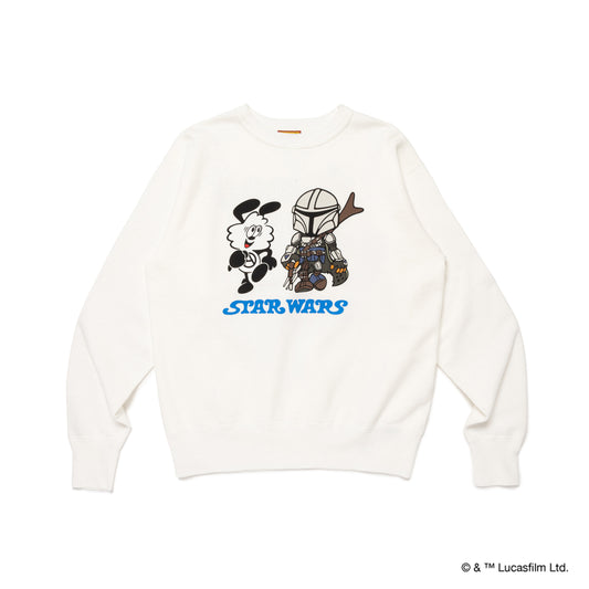 HUMAN MADE  STARWARS-TSURIAMI-SWEATSHIRT WH-A