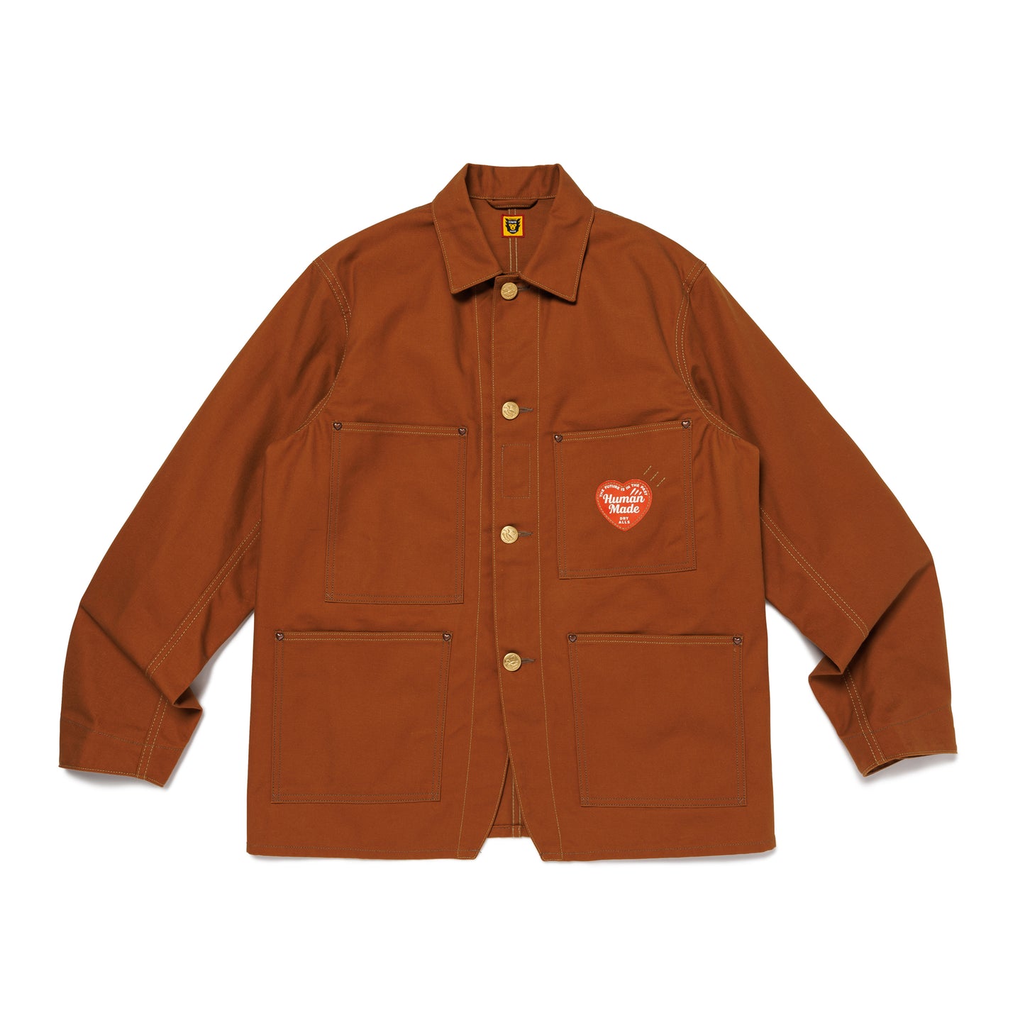 HUMAN MADE DUCK COVERALL JACKET BR-A