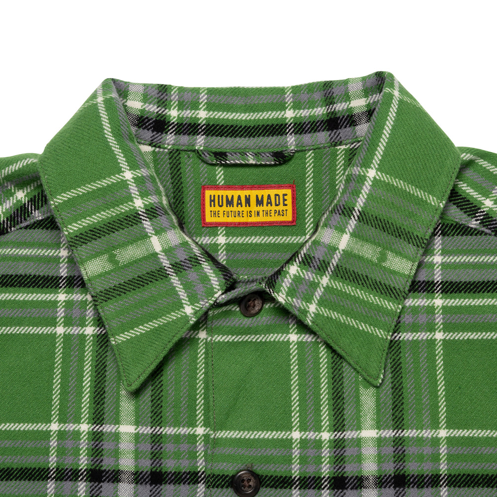 HUMAN MADE FLANNEL CHECK SHIRT GR-C
