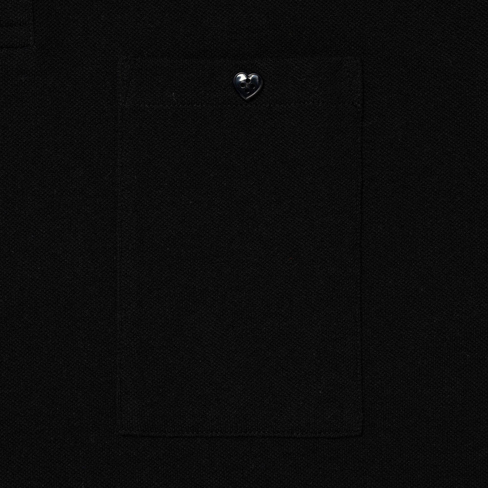 HUMAN MADE BIG POLO SHIRT BK-C