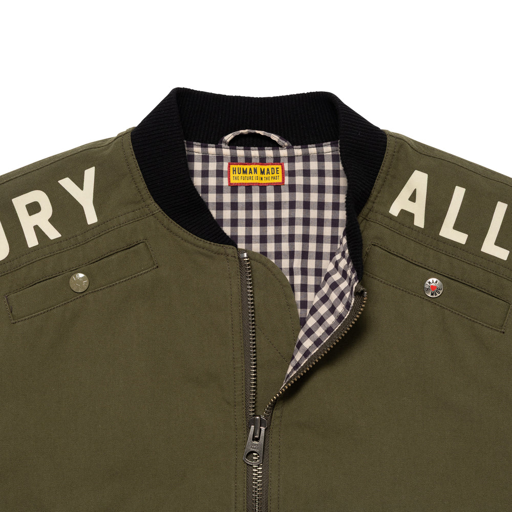 HUMAN MADE BOMBER JACKET OD-C