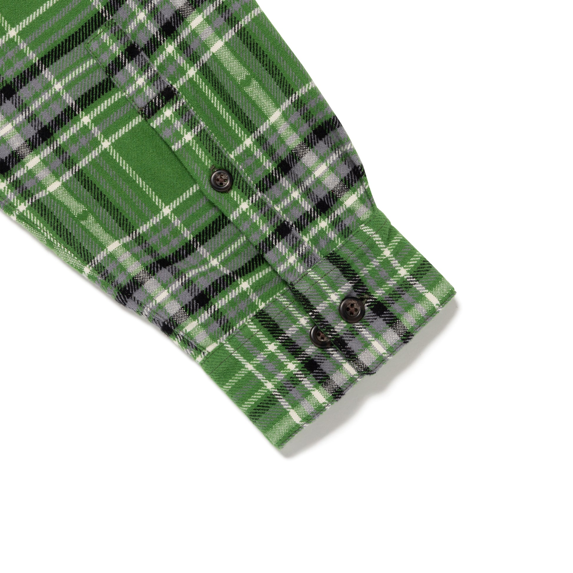 HUMAN MADE FLANNEL CHECK SHIRT GR-G