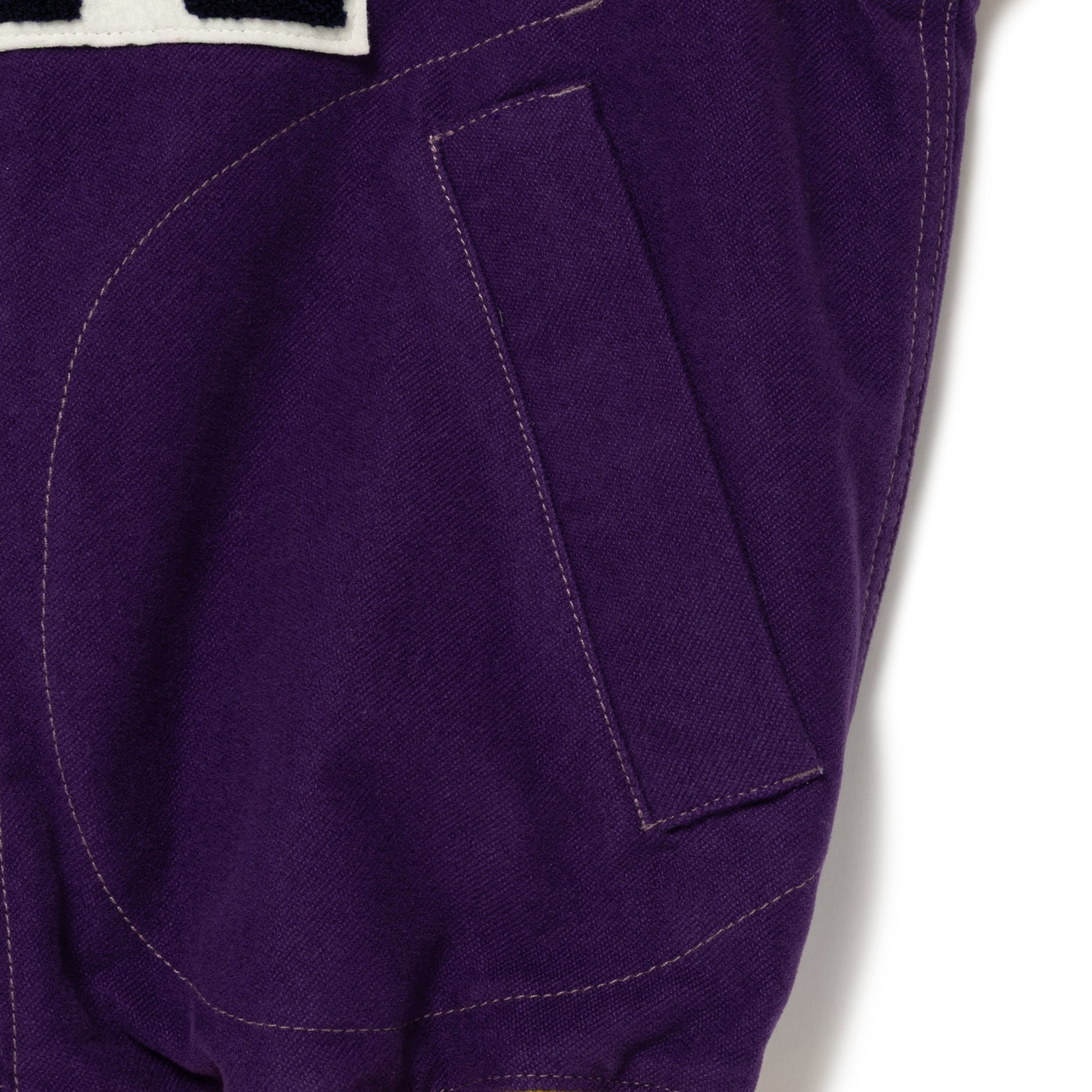 HUMAN MADE SATIN VARSITY JACKET PP-D