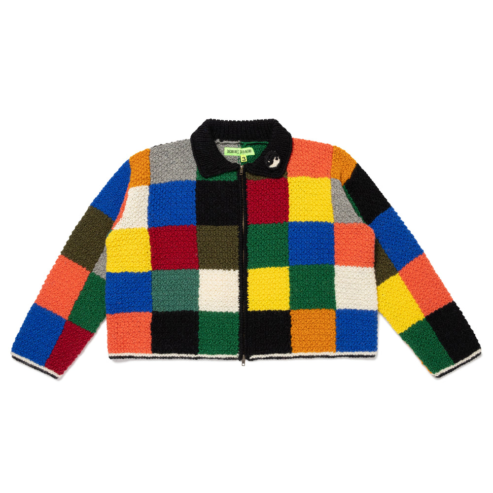 CPFM PUZZLE ZIP SWEATER BK-A