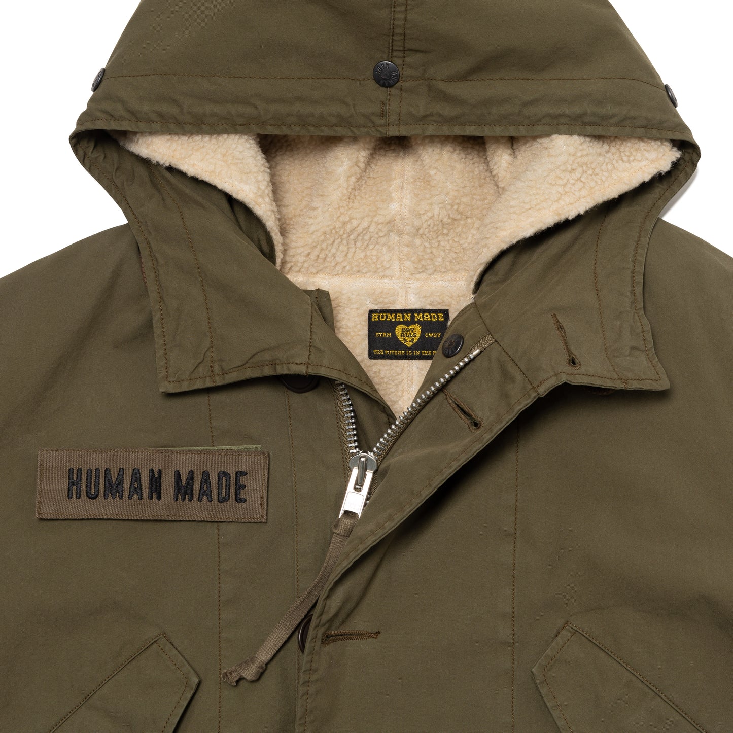 HUMAN MADE MILITARY COAT OD-D