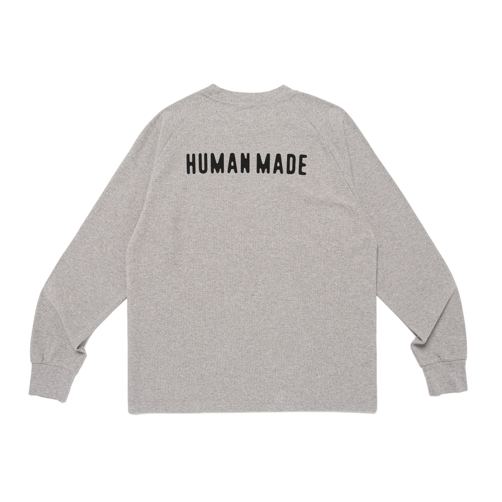 HUMAN MADE RAGLAN SLEEVE L_S T-SHIRT 3-B