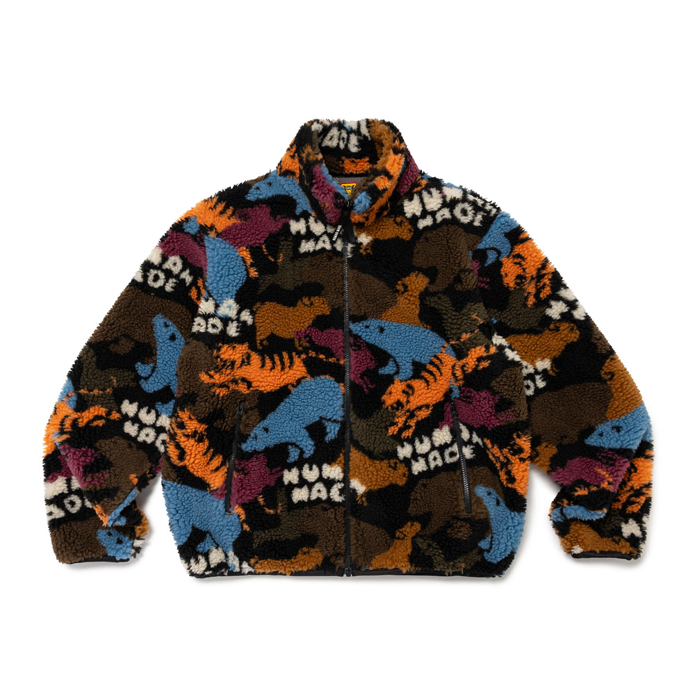 HUMAN MADE ANIMAL FLEECE JACKET OG-A