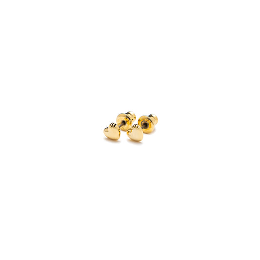 HUMAN MADE HEART SILVER EARRING GD-B